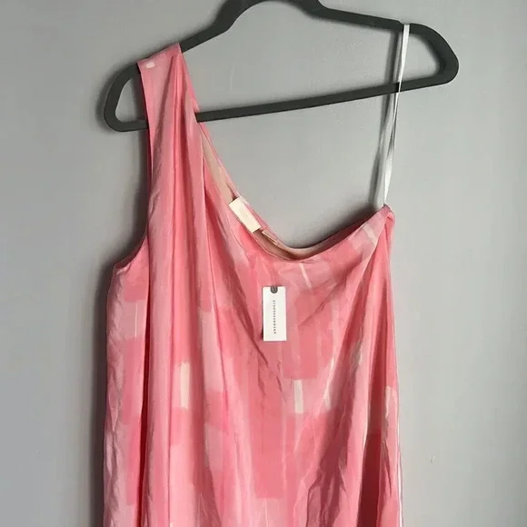 NWT Anthropologie Maeve Avalonne Dress One Shoulder - Picture 5 of 9